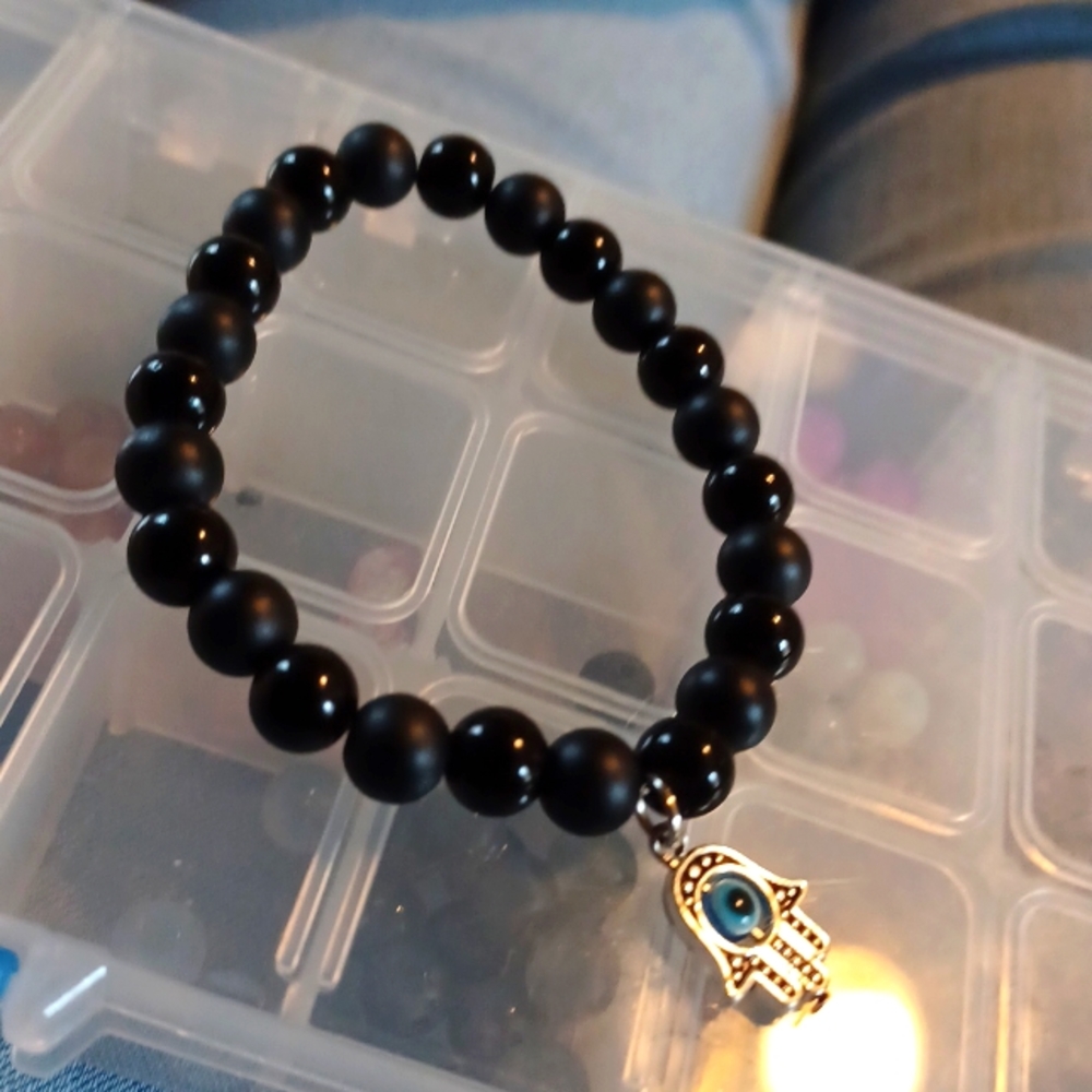 Evil eye bracelet!